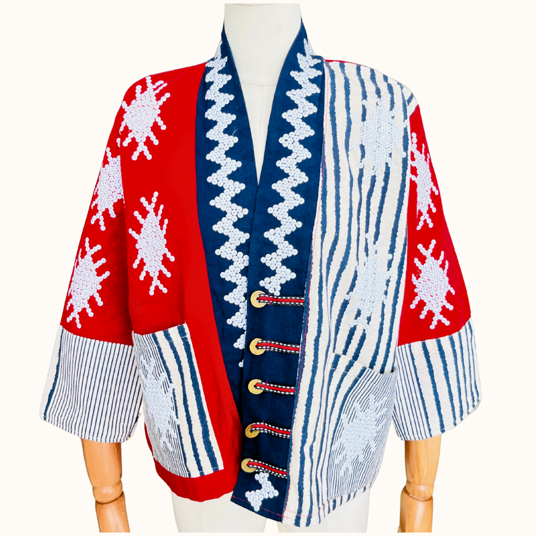 T'boli Hand-beaded Blazer Jacket