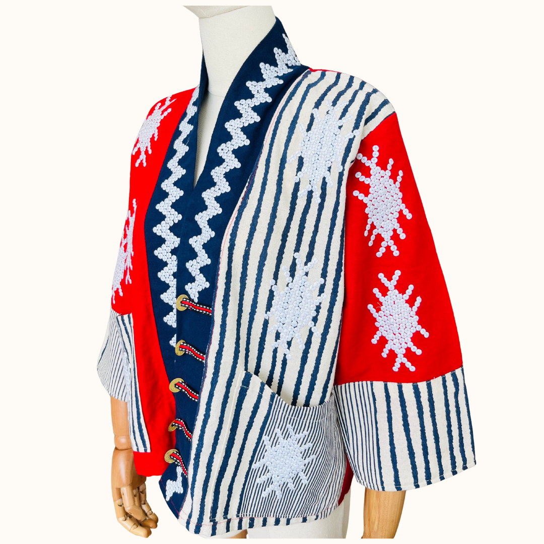 T'boli Hand-beaded Blazer Jacket