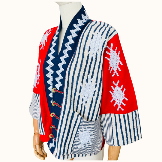 T'boli Hand-beaded Blazer Jacket
