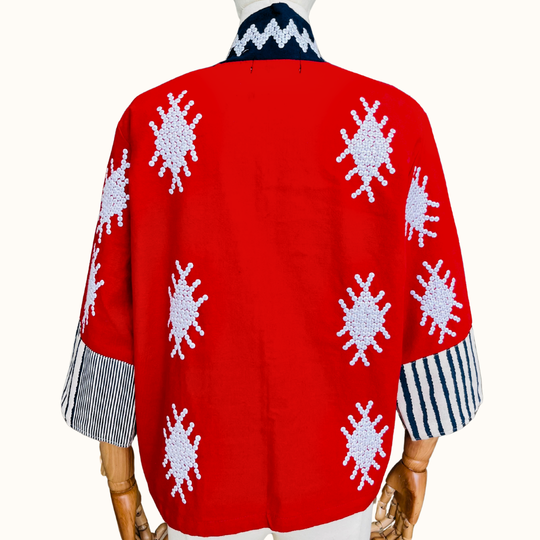 T'boli Hand-beaded Blazer Jacket