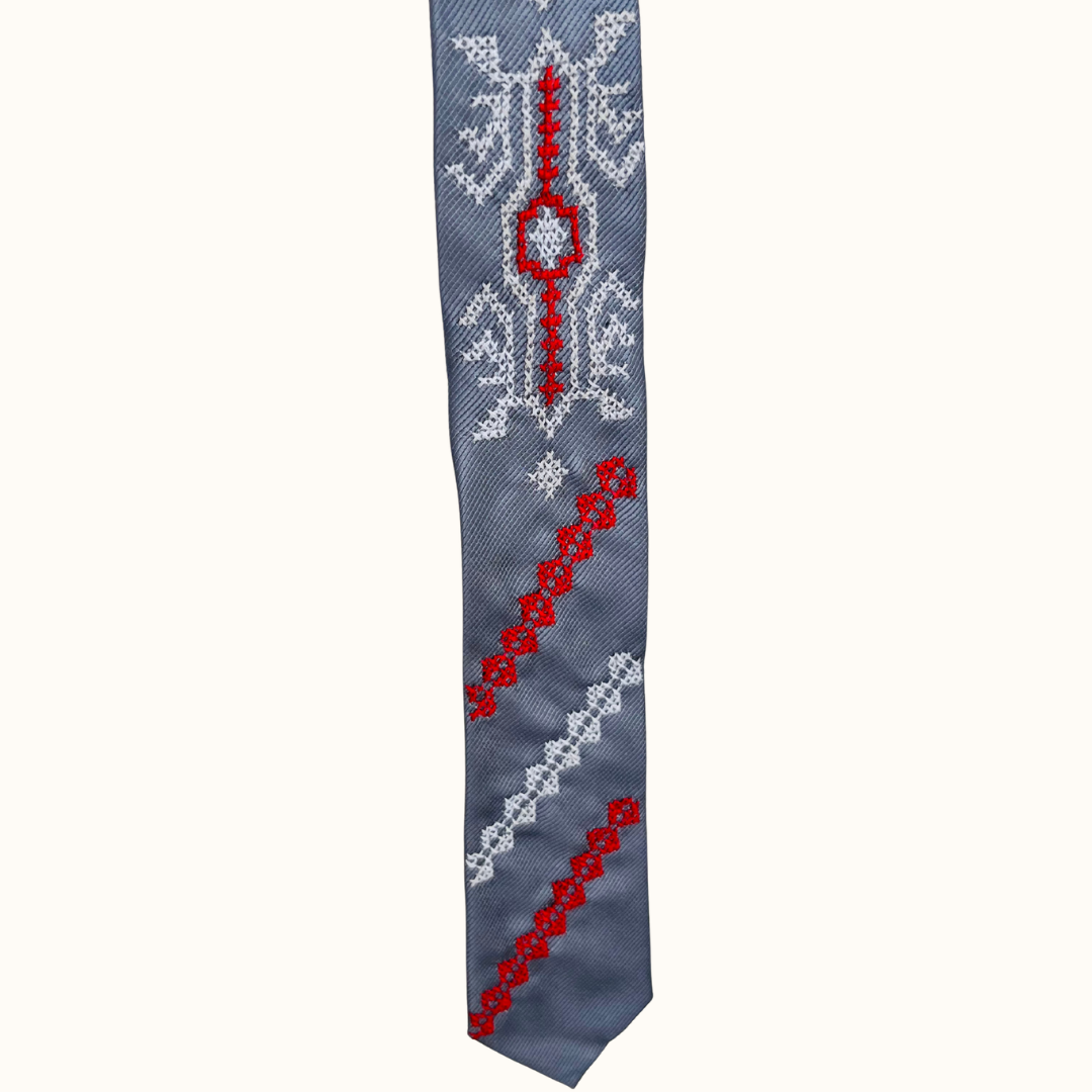 T'boli Hand-embroidered Necktie