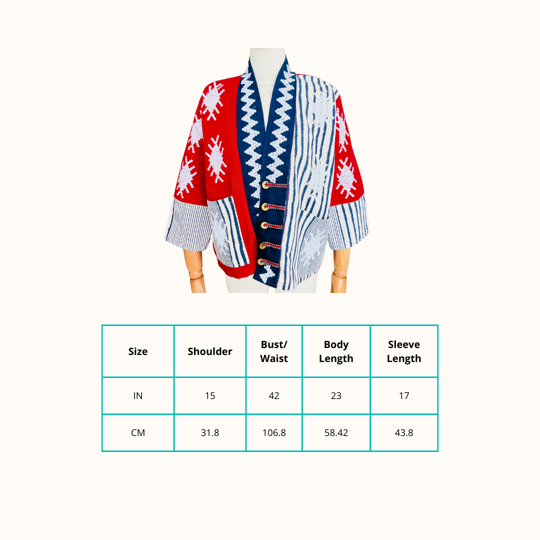 T'boli Hand-beaded Blazer Jacket