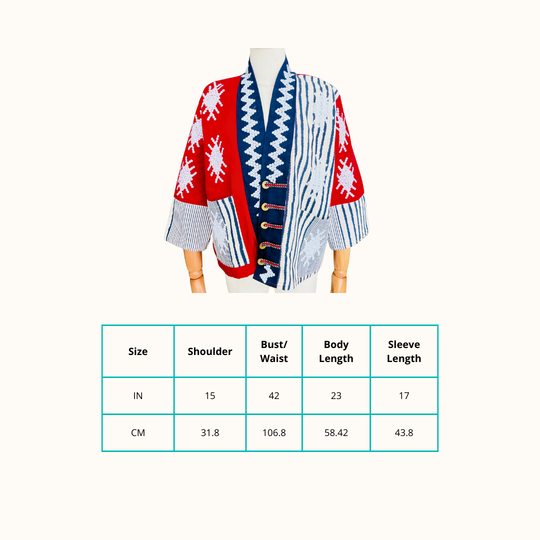 T'boli Hand-beaded Blazer Jacket