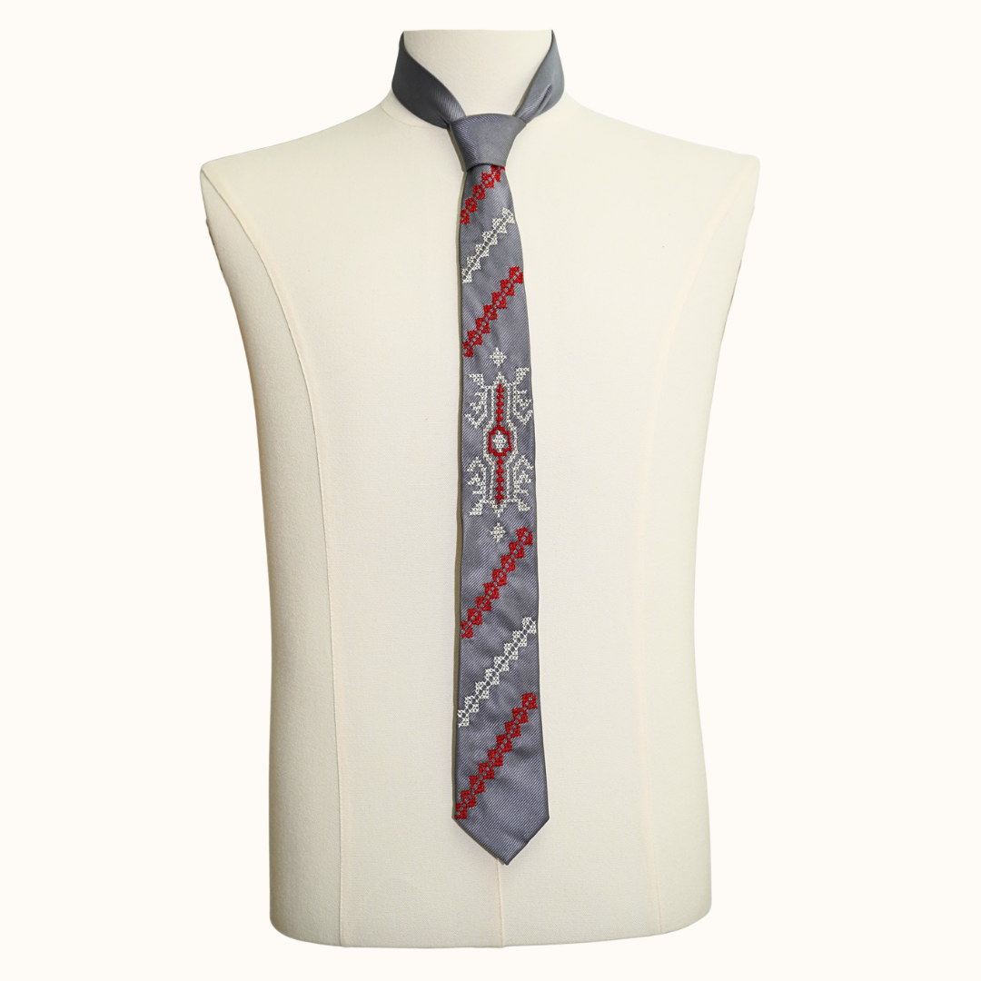 T'boli Hand-embroidered Necktie
