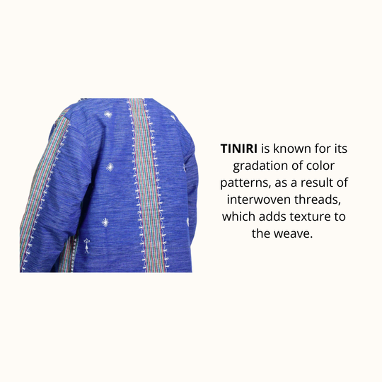 Tiniri Cropped Vest with Itneg Embroidery