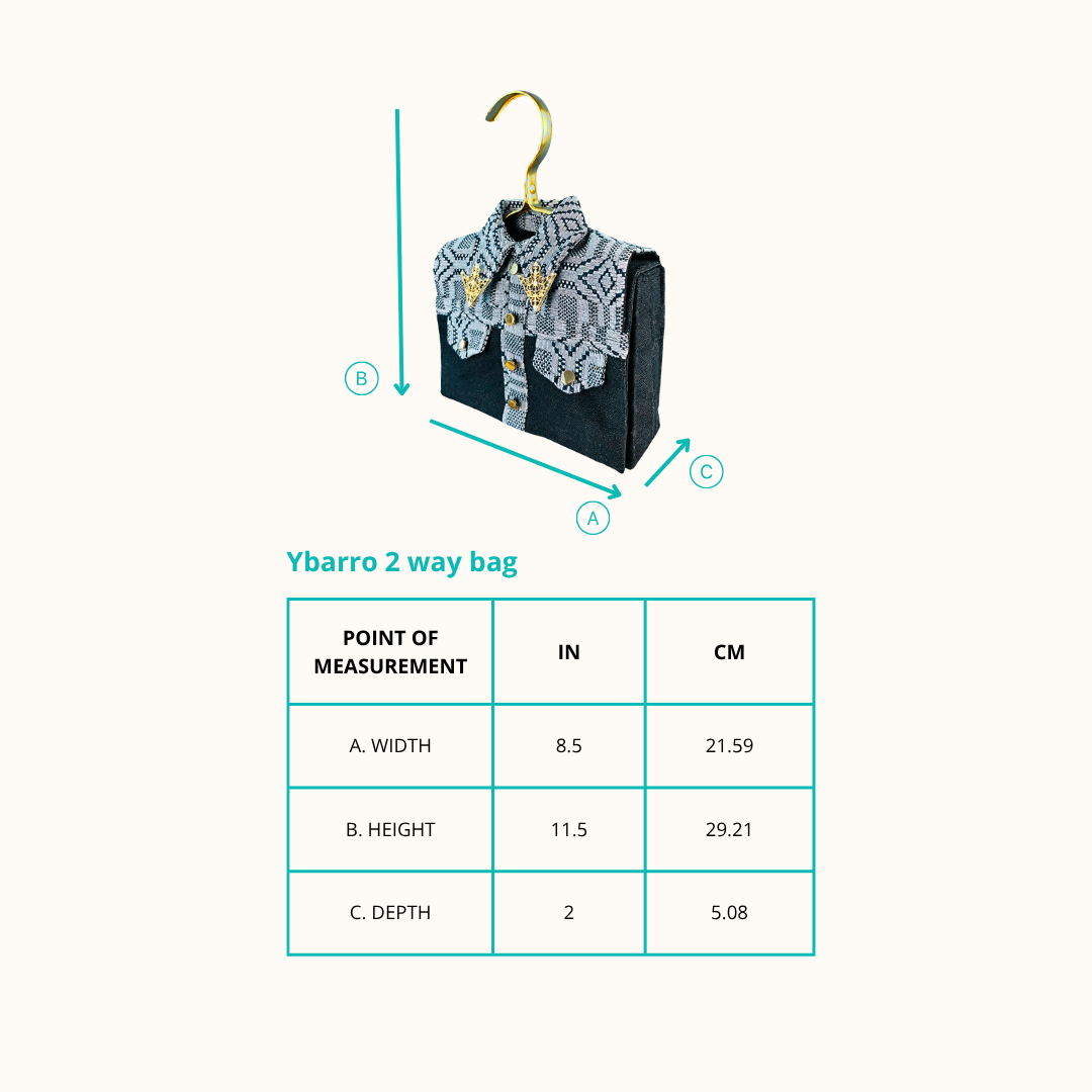 Ybarro 2 way bag