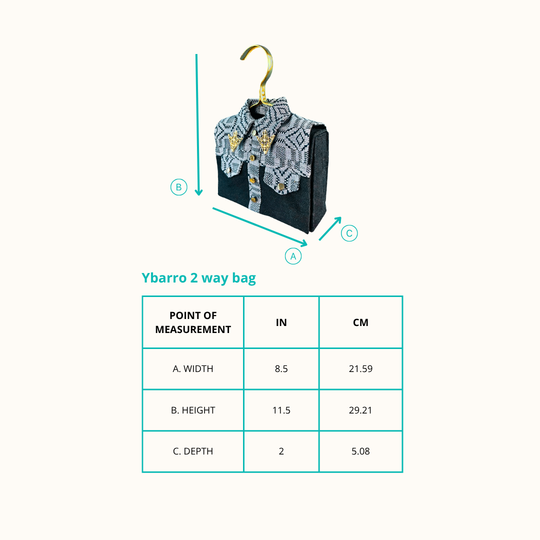 Ybarro 2 way bag